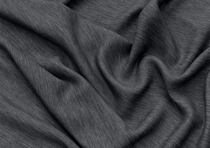 Genoa Faux Silk (Blackout), Night Shimmer - Motorised Roman Blind - Image 4